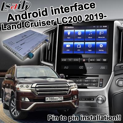 China Digital Car Video Interface Android auto carplay Box Toyota Land Cruiser LC200 2019 for sale