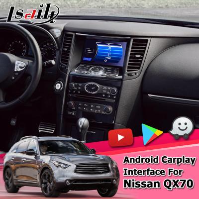 China Android Navigation Car Video Interface Support Waze / Youtube For Infiniti QX70 / FX50 FX35 for sale