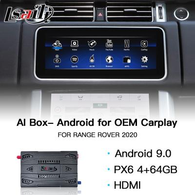 China PX6 64GB Carplay AI Box Car Multimedia Player Android For Range Rover for sale
