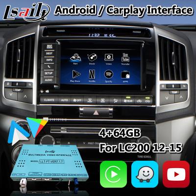 China Lsailt Android Multimedia Video Interface for Toyota Land Cruiser LC200 2013-2015 With Android Auto Carplay for sale