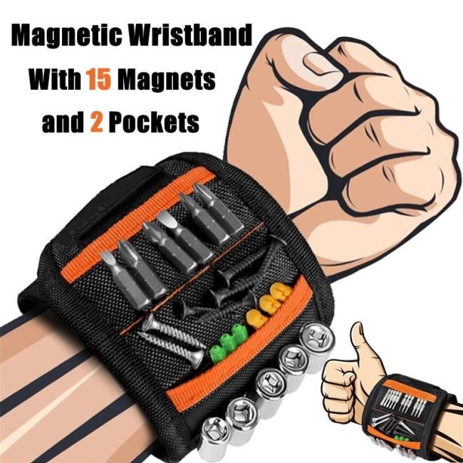 Magnetic Strap Magnetic Wristband Bag Suction Nail Strong Wrist Strap Magnetic Multifunctional Tool