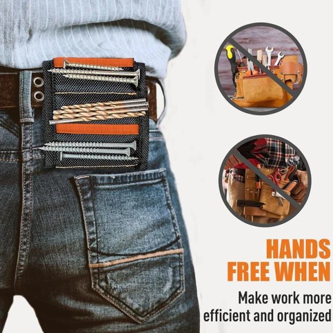 Magnetic Strap Magnetic Wristband Bag Suction Nail Strong Wrist Strap Magnetic Multifunctional Tool