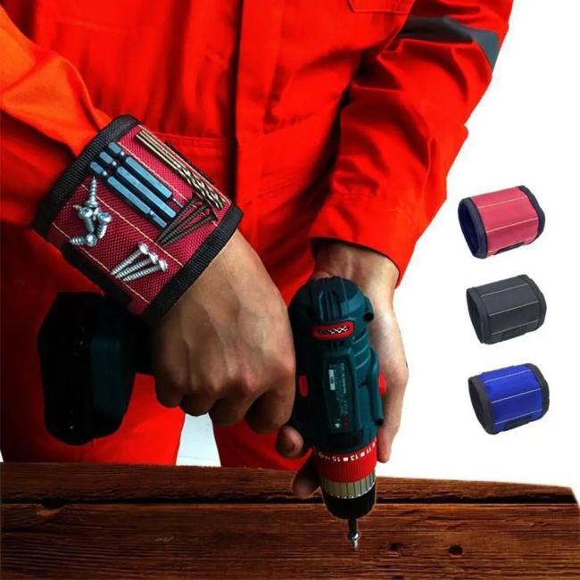 Magnetic Wristband Tool Belts Strong Magnets for Holding Screws Nails Drill Bits DIY