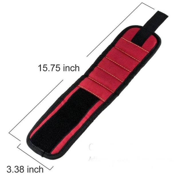 Magnetic Wrist Support Band Strong Magnets for Holding Screws Nail Bracelet Belt Support