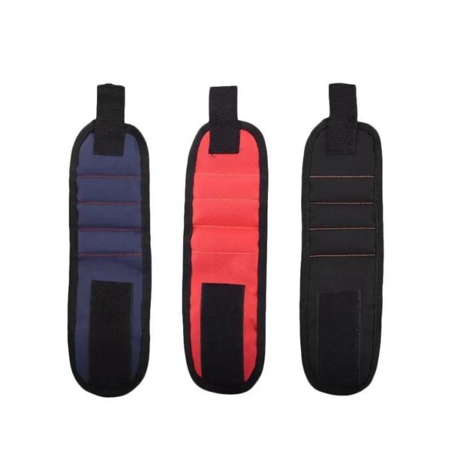 Magnetic Wristband Portable Tool Bag Magnet Electrician Wrist Tool Belt Screws Nails Drill Bits Bracelet