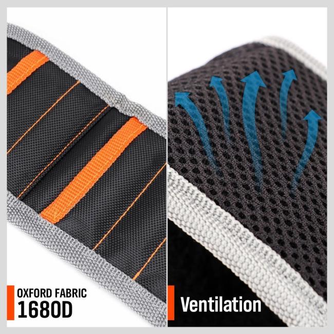 Magnetic Wristband & Universal Socket Grip for Tools