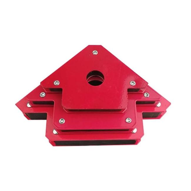 Welding Auxiliary Magnetic Holder Strong Magnet 3 Angle Arrow Positioner Power Soldering Speciality Locator Tool