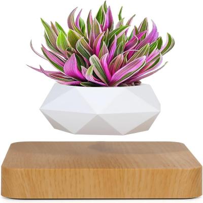 Cina Base rotante pianta di levitazione magnetica vaso per la decorazione del tavolo da giardino domestico in vendita