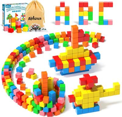 China 42PCS Bloques de construcción magnéticos juguetes sensoriales Montessori para niños pequeños en venta