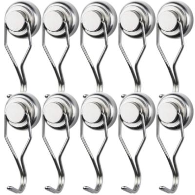 China NdFeB Magnetic Wall Hooks Metal Suction Cup Hook 0.05mm Tolerance for sale