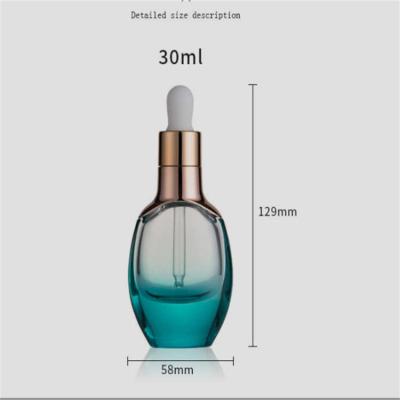 Chine Bouteille cosmétique en verre ultra-légère de jet à vendre