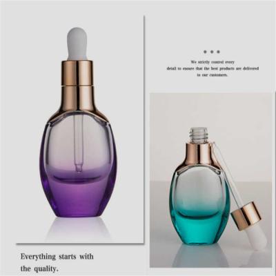 Chine Bouteille cosmétique en verre ultra-légère de jet à vendre