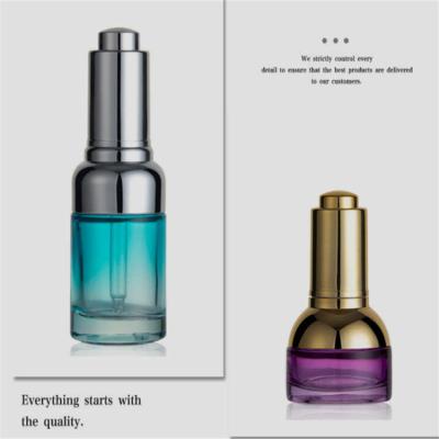 Chine Bouteille 50ML en verre cosmétique portative avec étanche réutilisable de pompe privée d'air à vendre