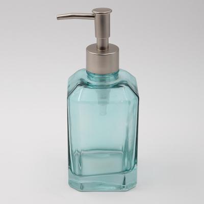 Chine le distributeur en verre liquide du savon 10oz met en bouteille avec antipoussière inodore de pompe à vendre