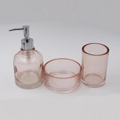 Chine Bouteille en verre antirouille de distributeur de pompe d'ODM, bouteilles 300ml en verre rechargeables avec la pompe à vendre