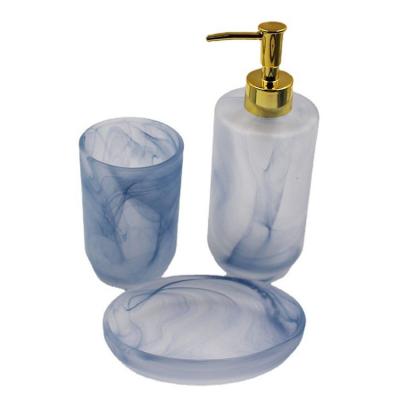 Chine Anti bouteille en verre de distributeur de savon de rouille de la CE, bouteilles rechargeables en verre de shampooing de Multiuse à vendre