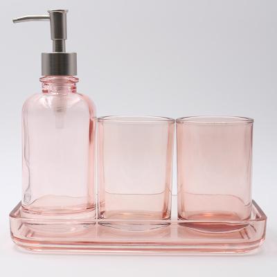Chine Bouteille écumante en verre de savon de main de la CE antipoussière, bouteilles en verre rechargeables de pompe d'anti rouille à vendre