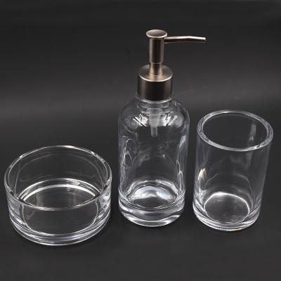 Chine Bouteilles en verre inodores de distributeur de savon à vendre