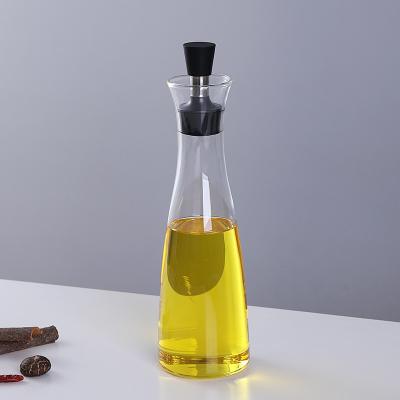 Chine bouteilles résistantes à la chaleur en verre de verrerie de 300ml 500ml pour l'huile de friture antirouille à vendre