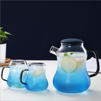 Chine Cruche d'eau résistante à la chaleur avec le couvercle en bambou à vendre