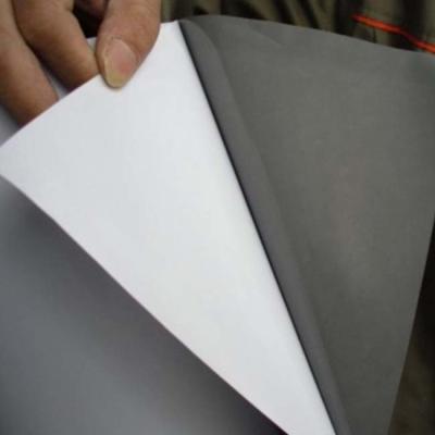 China Vínil de inyección de tinta autoadhesivo transparente gris Vínil de inyección de tinta exterior extraíble en venta