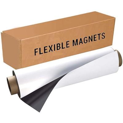China Folha de papel magnético preto a2 a3 a4 Folha de material magnético flexível para impressão à venda
