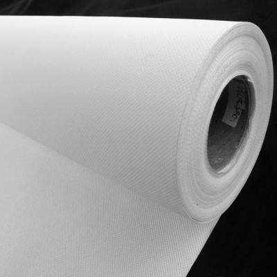 China Heavy Duty Inkjet Printable Canvas Fabric Material Roll White 130gsm for sale