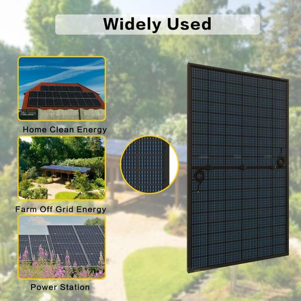 Quality 400W PV Monocrystalline Bifacial Solar Panels Kit 10BB for sale