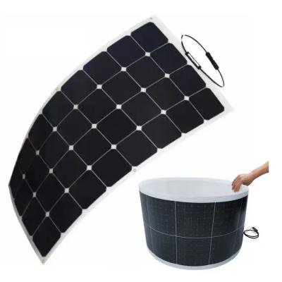China Panel solar flexible para computadoras portátiles Panel solar ultra delgado Cargador 110W en venta