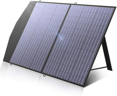 China Portable Solar Panel Folding Solar Panel Module 100W Ultralight Backpacking for sale
