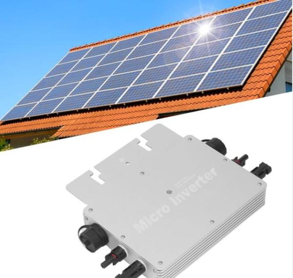Quality IP65 3000W 6000W Solar Micro Inverter On Grid AC120V 230V with white and black for sale