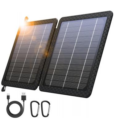 China 10W Portable Solar Charger  Bank For Camping 5V 2A Waterproof IPX4 for sale