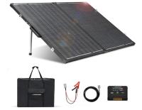 Quality 160W Foldable Solar Blanket BIPV Solar Panels Monocrystalline Lightweight for sale