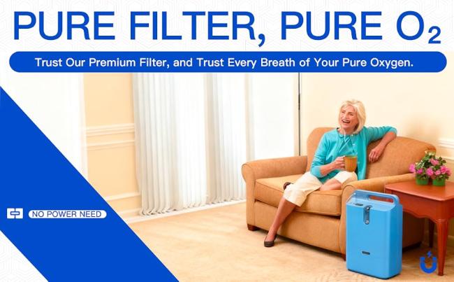 CPAP filter replacement accessory technical diagram