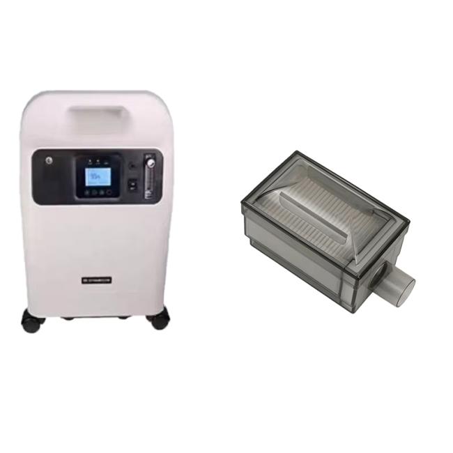 Oxygen concentrator intake filter technical diagram