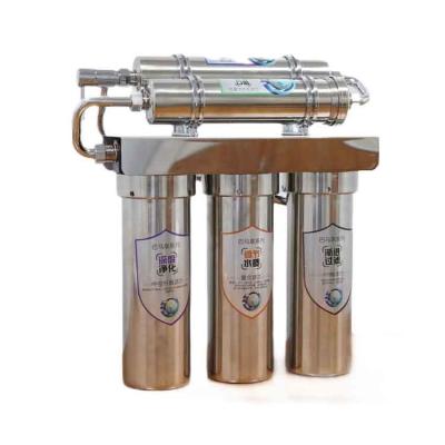 China Água da torneira alcalino da cozinha do purificador da água do Ro do agregado familiar de SUS304 250L/H à venda