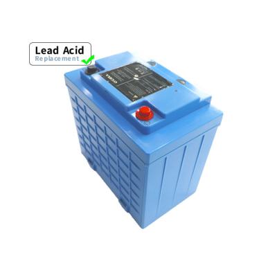 China Litio solar LiFePO4 24 baterías recargables 50Ah 150Ah 100Ah 200Ah de voltio en venta