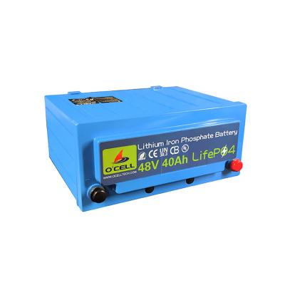 China Uniform Flow Design 48V 40Ah Lifepo4 Battery With BMS Management System for sale