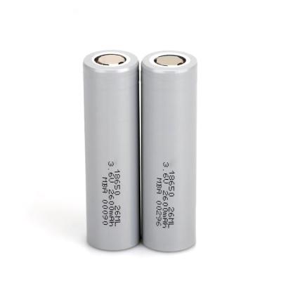 China 18500 Li Ion Cylindrical Rechargeable Battery 3.6V 2000mAh Li Ion Battery for sale