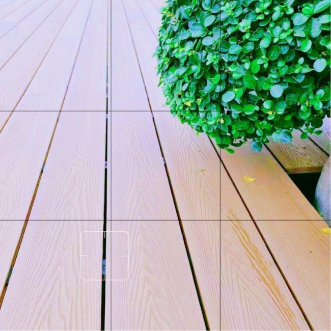 Cheap WPC Wood Plastic Composite Flooring / Decking for Garden