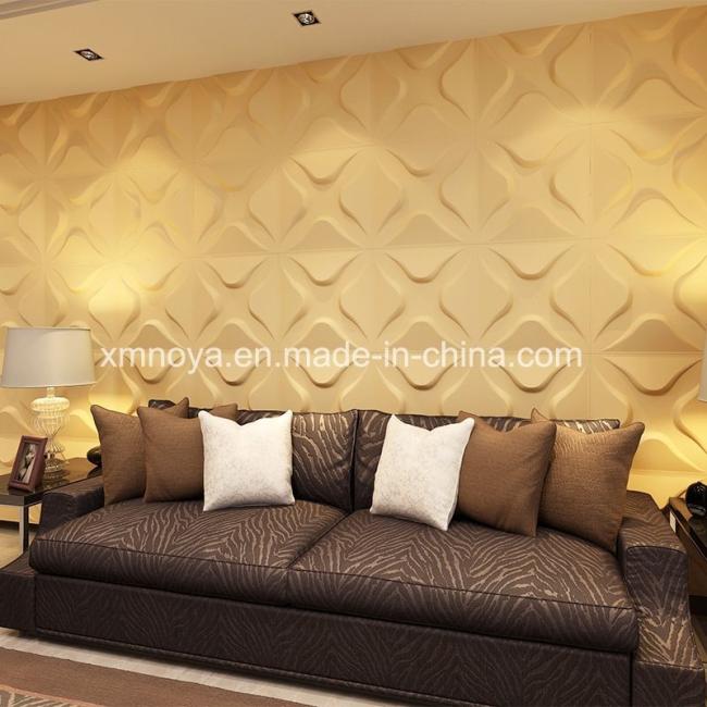 Acoustic Insulation Textured 3D Wall Panel for Sofa Background Decorative