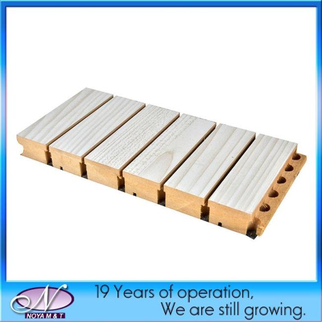 Acoustic Wooden Driling Sound Absorbing Wall Board Panels