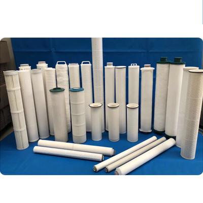 China Cartridge Filter 5.0 Microns High Flow Pleated Filter Cartridge For Water Fiter en venta