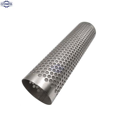 China High Quality ODM Stainless Steel Wire Cylindrical Screen Strainer Basket Filter Meshes For Mud en venta