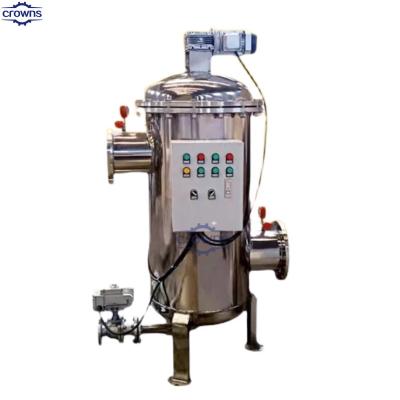 中国 vertical stainless steel automatic self cleaning filter/automatic self cleaning water filter/automatic cleaning water fi 販売のため