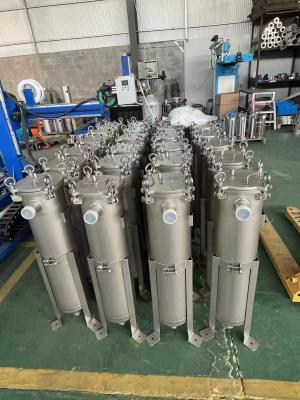 China High Pressure Multi Cartridge Filter Housing with Mirror Polished Surface Finish for sale