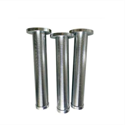 China High Quality Stainless Steel 316L Wedge Wire Resin Trap Filter Strainer Liquid Filter Cylinder For Ion Exchange Filters for sale