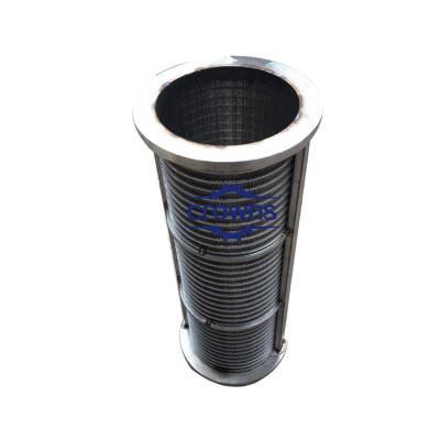 Китай Factory Direct Stainless Steel 304 Wedge Wire Filter Screen Basket Rotary Drum Filter Meshes продается