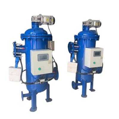 China Filtro de agua automático de acero inoxidable de autolimpieza Equipo de filtración industrial en venta