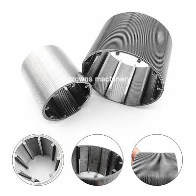 Chine 100 200 Micron Stainless Steel Wedge Wire Screen Aquaculture Drum Screen Filter For Koi Pond à vendre
